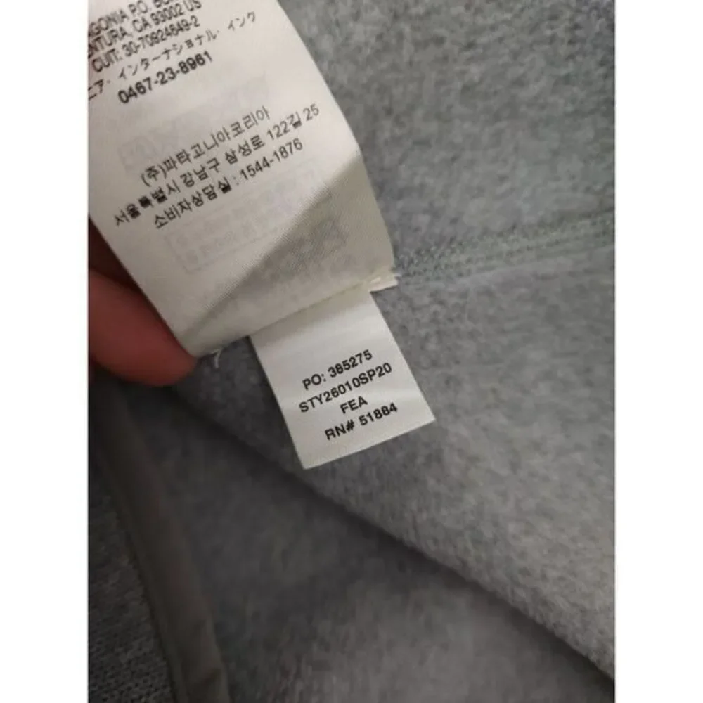 Patagonia Lightweight Better Sweater Snap T Fleece Marsupial Pullover Womens‎ XS